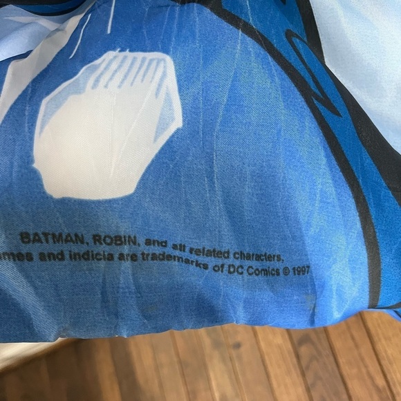 Vintage 1997 Batman & Robin DC Comics Sleeping Bag - Picture 10 of 11